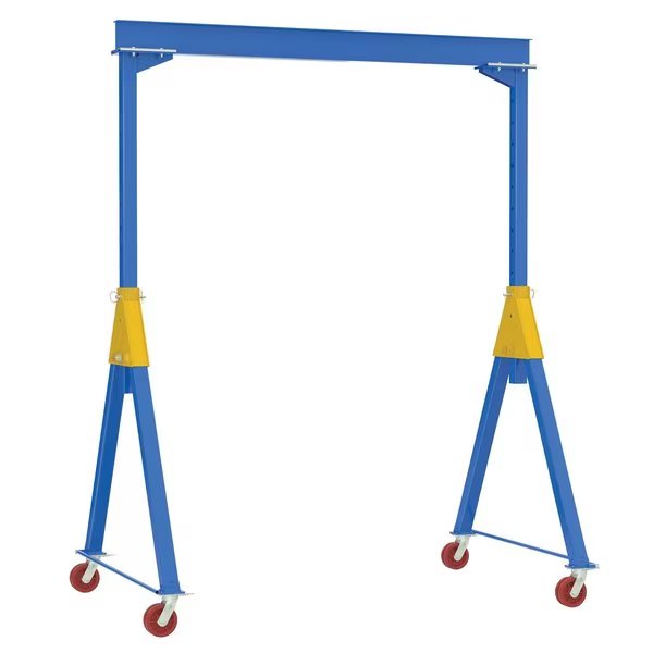 Knockdown Crane 15'x12' Iron 8K, Vestil, Mfr#: AHSN-8-15-12-VG